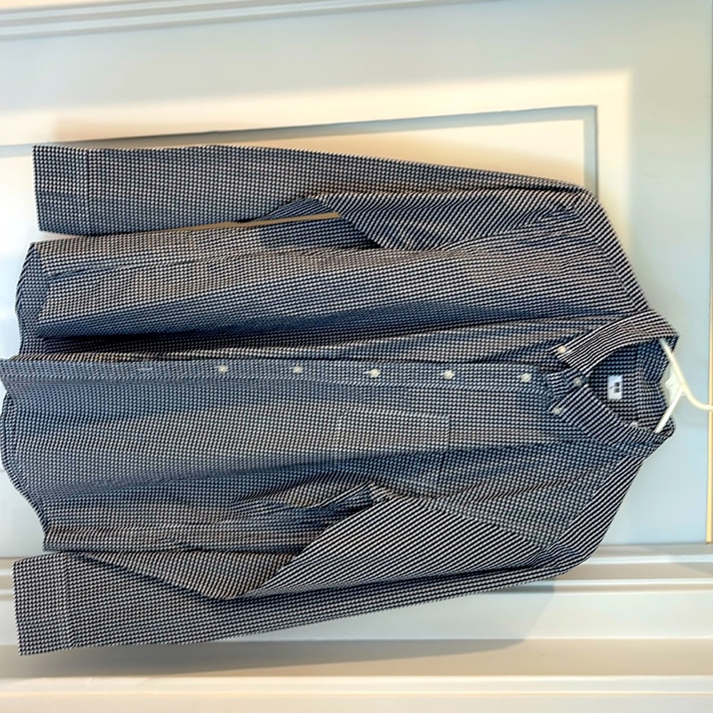 Mini check shirt
